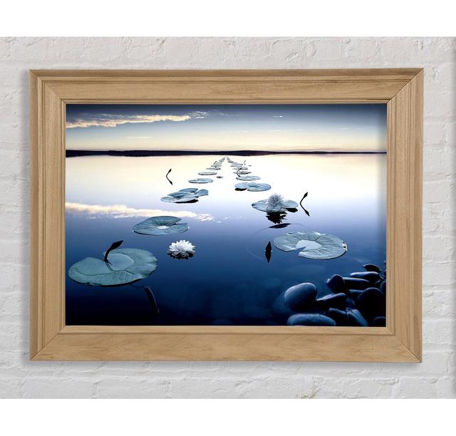 Lilies - Single Picture Frame Art Prints Bright Star Size: 100cm H x 141.4cm W x 8cm D on Productcaster.