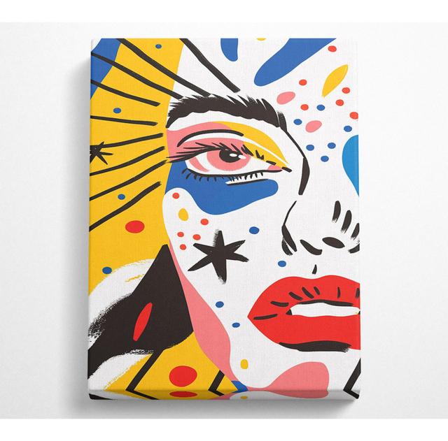 A Colorful Expression Canvas Print Happy Larry Size: 50.8cm H x 35.6cm W on Productcaster.