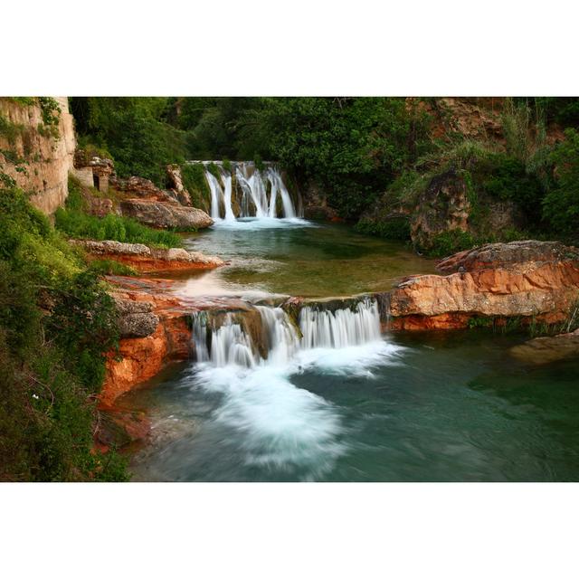 Matarraã±A River, Beceite - Wrapped Canvas Print Alpen Home Size: 61cm H x 91cm W x 3.8cm D on Productcaster.