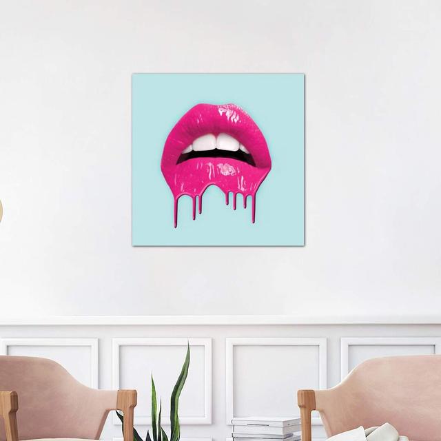 Melting Kiss by Paul Fuentes - Print on Canvas Latitude Run Frame Option: No Framed, Size: 30.48cm H x 30.48cm W x 1.91cm D on Productcaster.