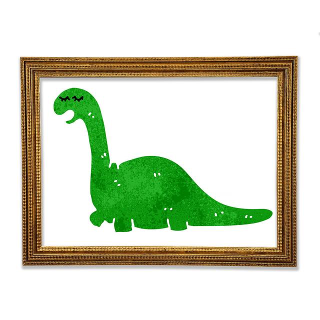 Dinosaur Talking - Print Zoomie Kids Size: 84.1" H x 118.9" W x 3" D on Productcaster.