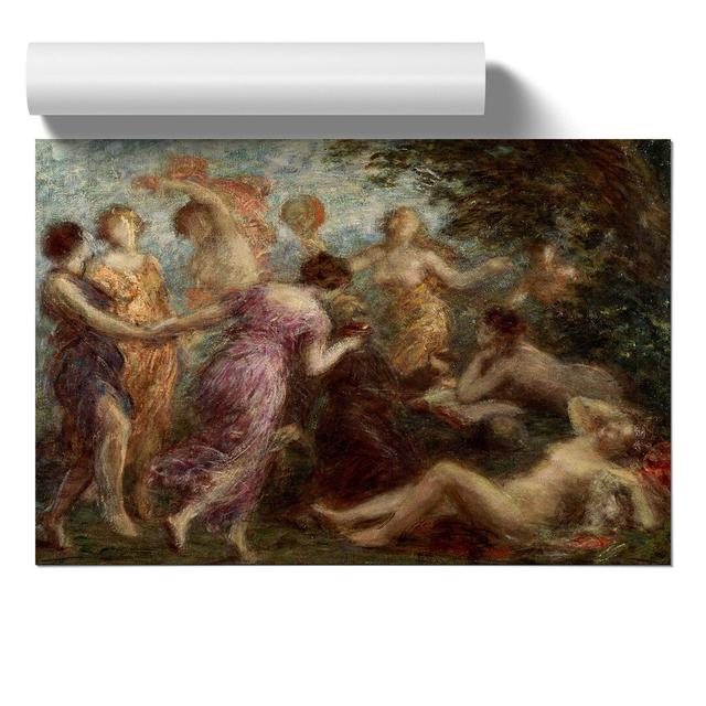 The Temptation of St. Anthony by Henri Le Sidaner - Unframed Painting East Urban Home Size: 30cm H x 42cm W x 0.1cm D on Productcaster.