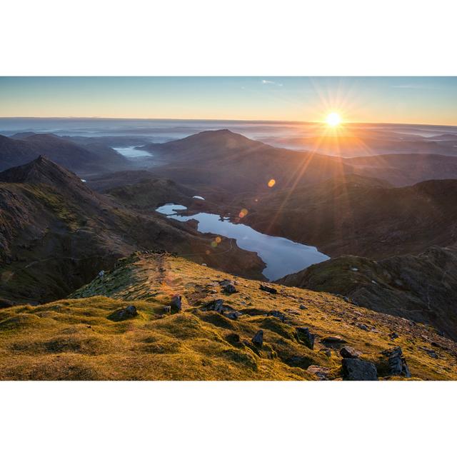 Snowdonia National Park - Wrapped Canvas Photograph Union Rustic Size: 20cm H x 30cm W x 3.8cm D on Productcaster.