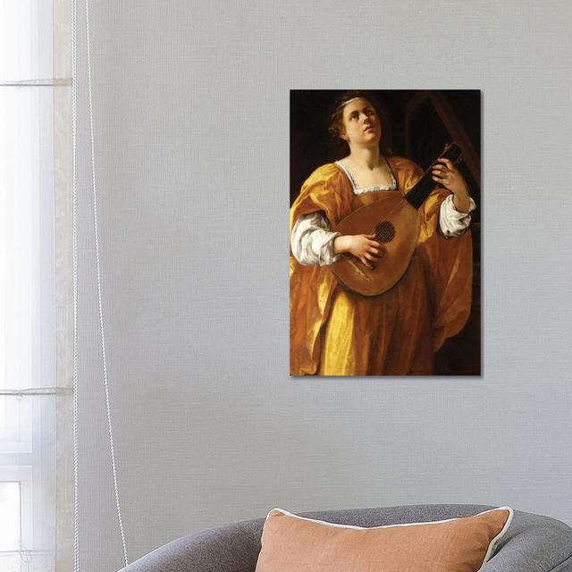 Saint Cecilia, 1620 by Artemisia Gentileschi - Wrapped Canvas Painting Mercer41 on Productcaster.