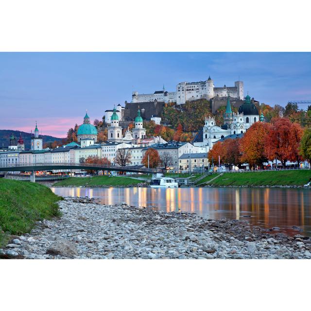 Stonebridge Salzburg - Wrapped Canvas Photograph Latitude Run Size: 30cm H x 46cm W x 3.8cm D on Productcaster.