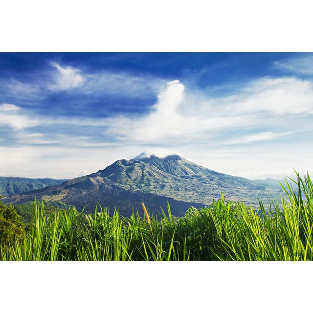 Delbert Mount Batur - Wrapped Canvas Photograph Alpen Home Size: 81cm H x 122cm W x 3.8cm D on Productcaster.