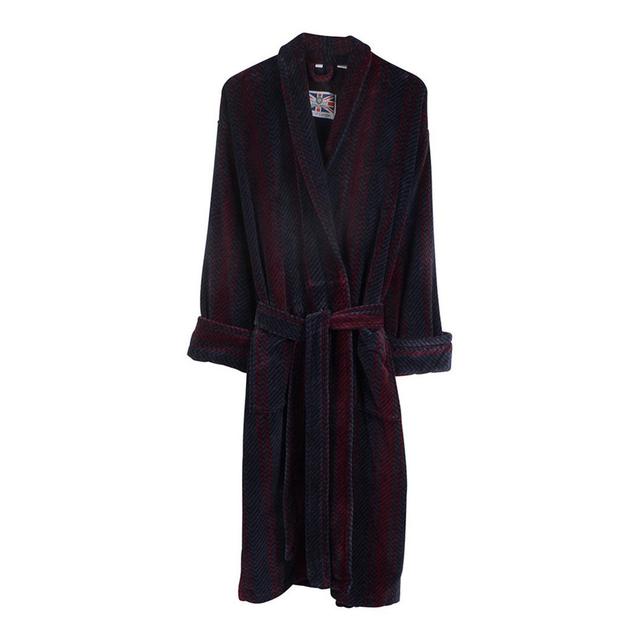 100% Egyptian-Quality Cotton Mid-Calf Bathrobe with Pockets Bown Of London Size: XL on Productcaster.