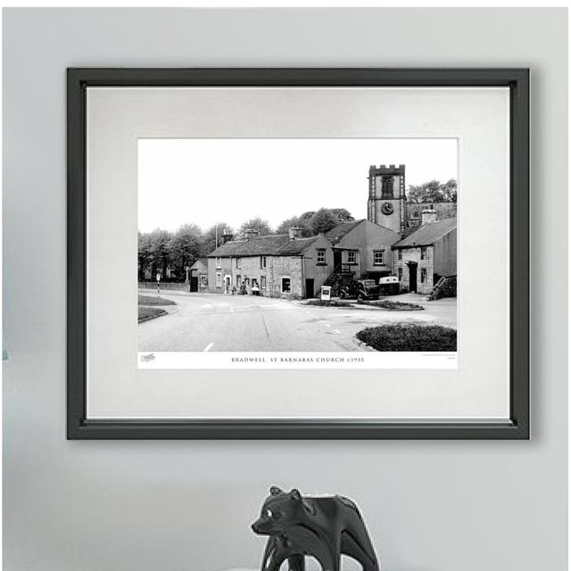 Bradwell, St Barnabas Church C1955' - Picture Frame Photograph Print on Paper The Francis Frith Collection Size: 45cm H x 60cm W x 2.3cm D on Productcaster.