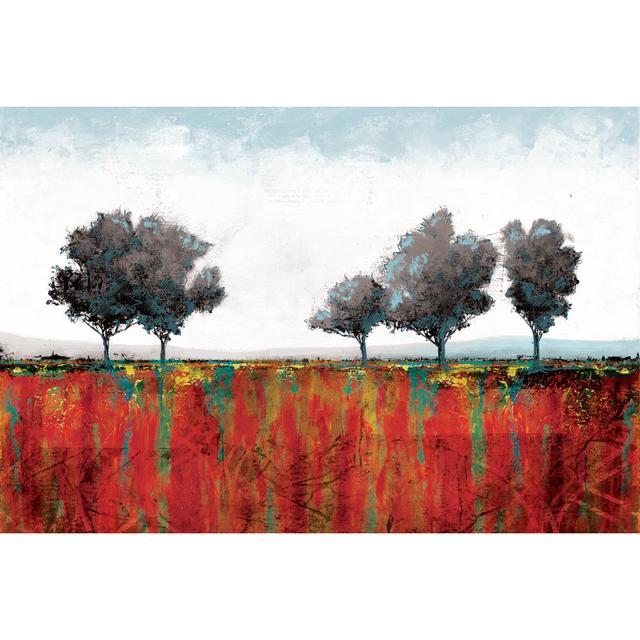 Bright Tree - Wrapped Canvas Art Prints Marlow Home Co. Size: 51cm H x 76cm W x 3.8cm D on Productcaster.