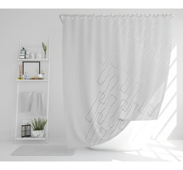 Nathalee Polyester Shower Curtain Set (Set of 3) East Urban Home on Productcaster.