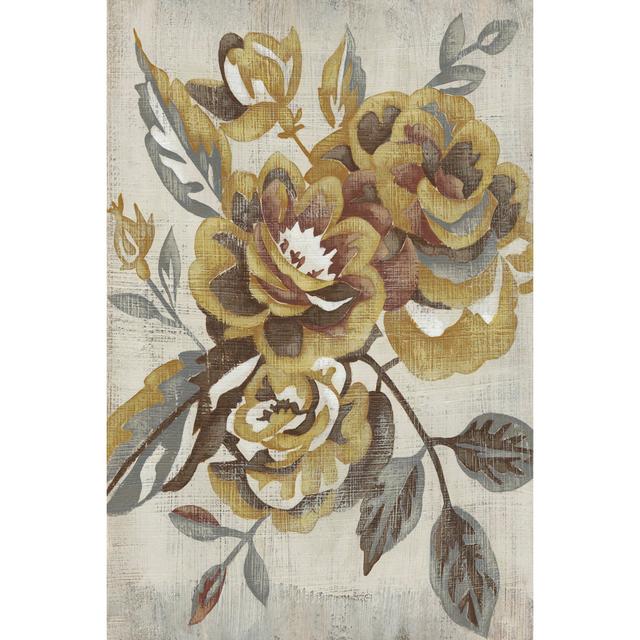 Honeyed Blooms I by Chariklia Zarris - Wrapped Canvas Print Mercer41 Size: 30cm H x 20cm W x 3.8cm D on Productcaster.