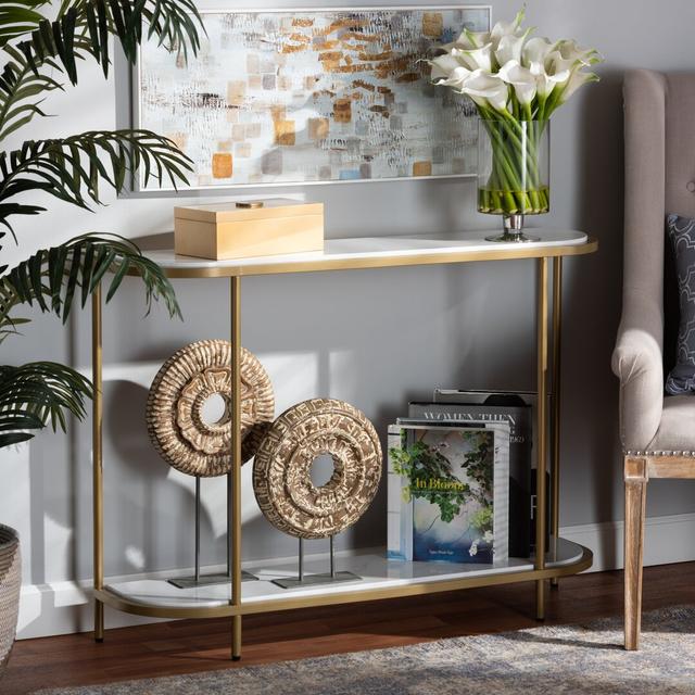 Mansfield 110Cm Console Table Blue Elephant on Productcaster.