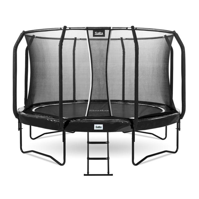 366 cm Trampolin Salta Polsterfarbe: Schwarz on Productcaster.