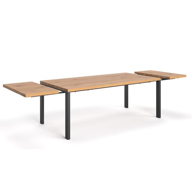 Anegam Rectangular 90Cm W Dining Table Ebern Designs Size: 75cmH x 250cmL x 90cmW on Productcaster.