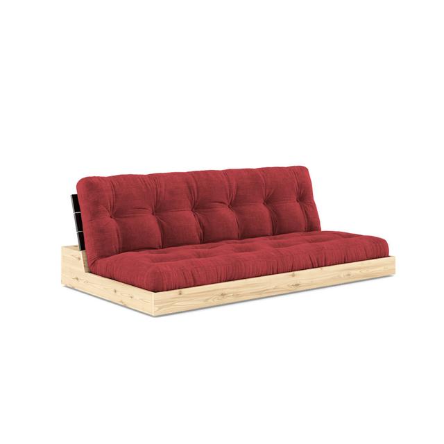 2-Sitzer Schlafsofa Karup Design Polsterfarbe: Rot on Productcaster.