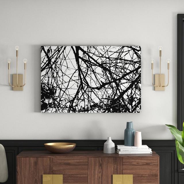 'Branches Entwined' Graphic Art Wrapped on Canvas East Urban Home Size: 76 cm H x 114 cm W x 3.81 cm D on Productcaster.