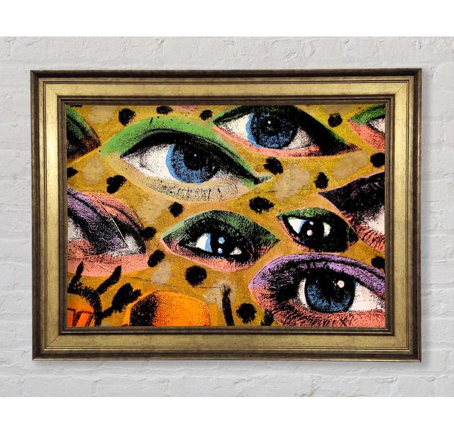 All Eyes On You Framed Print Bright Star Size: 59.7cm H x 84.1cm W x 8cm D on Productcaster.