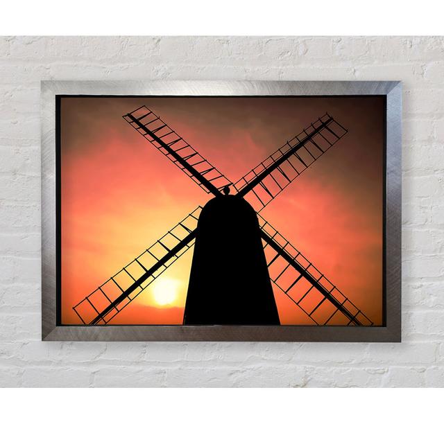 Windmill In Sunlight - Print Bright Star Size: 42cm H x 59.7cm W x 3.4cm D on Productcaster.