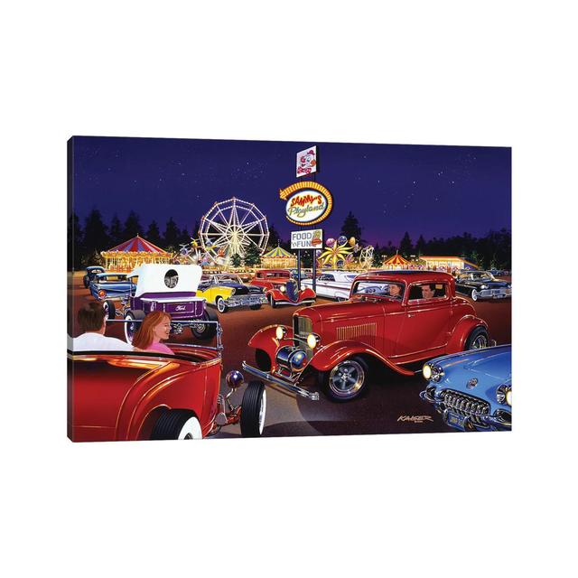 Sammy's Playland by Bruce Kaiser - Wrapped Canvas Print ClassicLiving Size: 30.48cm H x 45.72cm W x 1.905cm D on Productcaster.