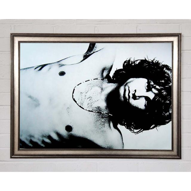 Jim Morrison the Doors - Single Picture Frame Art Prints Rosalind Wheeler Size: 21cm H x 29.7cm W on Productcaster.