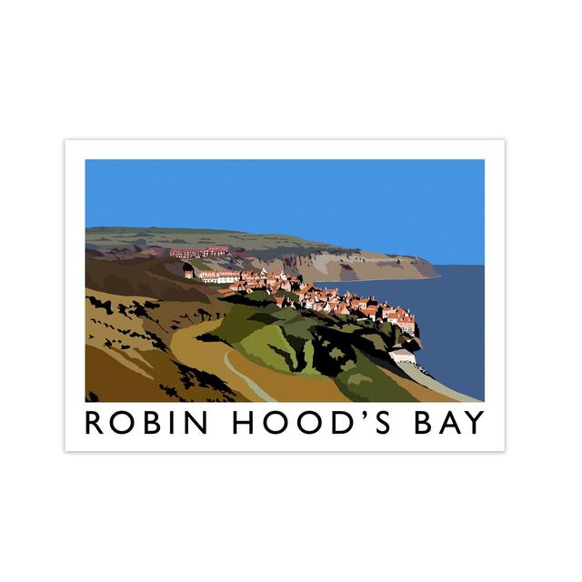 Robin Hood's Bay by Richard O'Neill - Print 17 Stories Size: 59.4 cm H x 81.4 cm W on Productcaster.