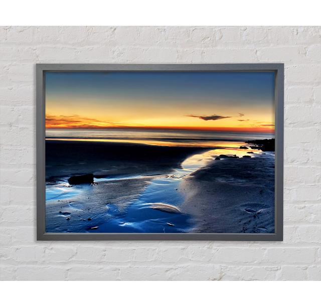 The Light On The Ocean Framed Print Bright Star Size: 84.1cm H x 118.9cm W x 3.3cm D on Productcaster.