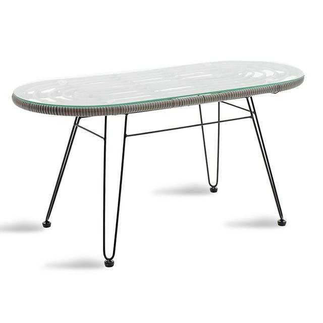 Velasco Dining Table Corrigan Studio Colour: Grey on Productcaster.