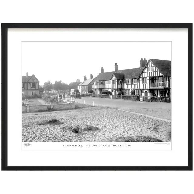 'Thorpeness, the Dunes Guesthouse 1929' by Francis Frith - Picture Frame Photograph Print on Paper The Francis Frith Collection Size: 60cm H x 80cm W on Productcaster.