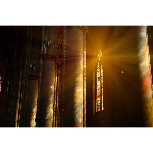 Sunlight In Church Ebern Designs Size: 20cm H x 30cm W x 3.8cm D on Productcaster.