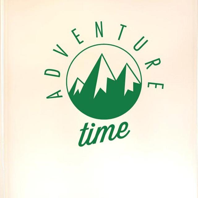 Adventure Time Wall Sticker 17 Stories Colour: Green on Productcaster.