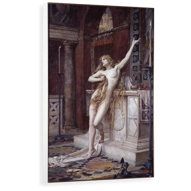 'Hypatia' Painting Astoria Grand Size: 80 cm H x 49.8 cm W x 3.8 cm D, Format: Wrapped Canvas on Productcaster.