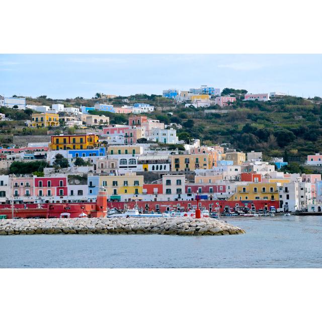 Island Of Ponza - Wrapped Canvas Print Ebern Designs Size: 20cm H x 30cm W x 3.8cm D on Productcaster.