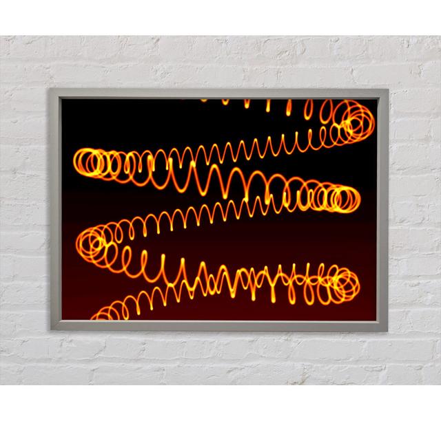 Fire Springs Framed Print Bright Star Size: 100cm H x 141.4cm W on Productcaster.