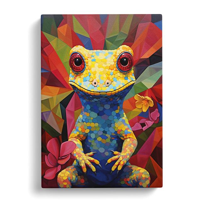 Gecko Contemporary - Print Marlow Home Co. Size: 76cm H x 50cm W x 3cm D on Productcaster.