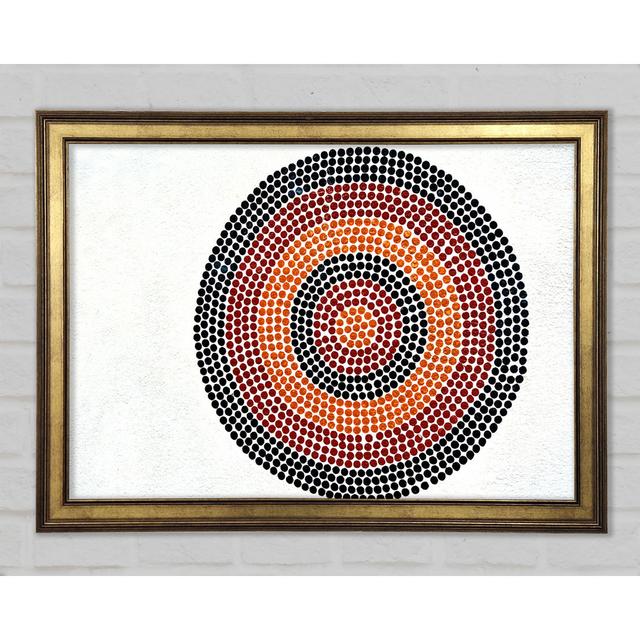 Aboriginal Pattern 7 - Single Picture Frame Art Prints 17 Stories Size: 29.7cm H x 42cm W x 1.5cm D on Productcaster.