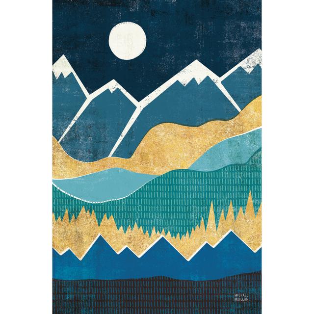 Big Sky And Mountains - Wrapped Canvas Graphic Art Union Rustic Size: 76cm H x 51cm W on Productcaster.