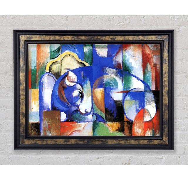 Franz Marc Bull - Single Picture Frame Art Prints Bright Star Size: 29.7cm H x 42cm W x 8cm D on Productcaster.