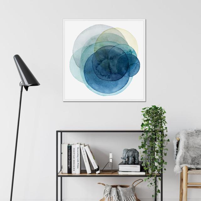 Evolving Planets I by Grace Popp - Wrapped Canvas Print Norden Home Size: 34cm H x 34cm W, Format: White Framed Paper Print on Productcaster.