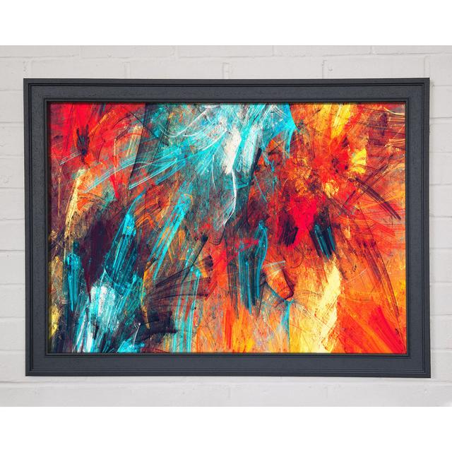 The Gates of Hell Mess - Single Picture Frame Art Prints Ivy Bronx Size: 59.7cm H x 84.1cm W on Productcaster.