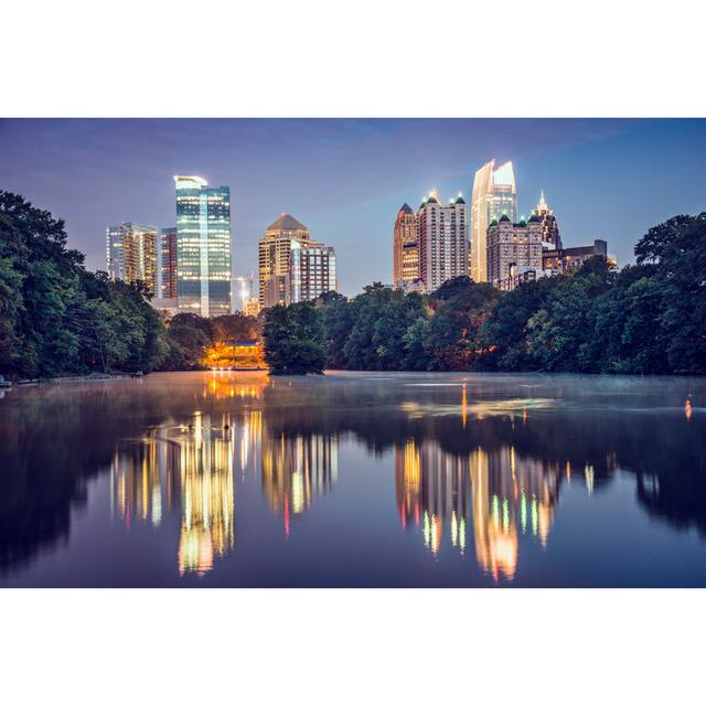 Atlanta Skyline Latitude Run Size: 81cm H x 122cm W 3.8cm D on Productcaster.