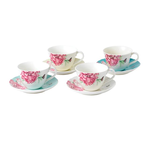 Royal Albert, Miranda Kerr Everyday Friendship - Teacup & Saucer Set (Set of 4) Royal Albert on Productcaster.