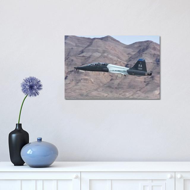 A US Air Force T-38C Taking Off From Nellis Air Force Base, Nevada Latitude Run Size: 30.48cm H x 45.72cm W x 1.91cm D on Productcaster.