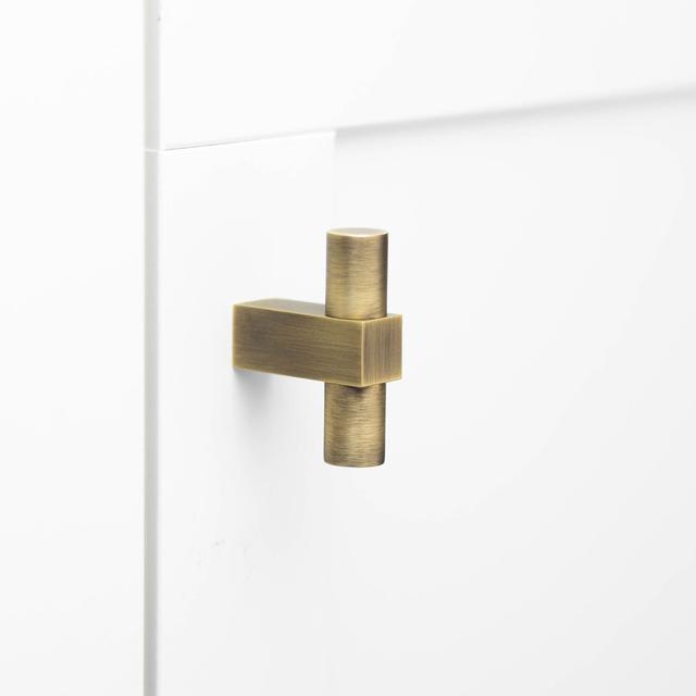 Westminster 56mm Length Bar Knob Frelan Hardware Finish: Antique Bronze on Productcaster.