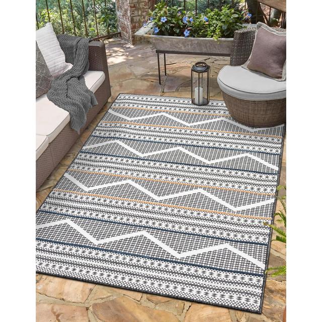 Liskeard Geometric Machine Woven Area Rug Natur Pur Rug Size: Rectangle 200 x 300cm on Productcaster.