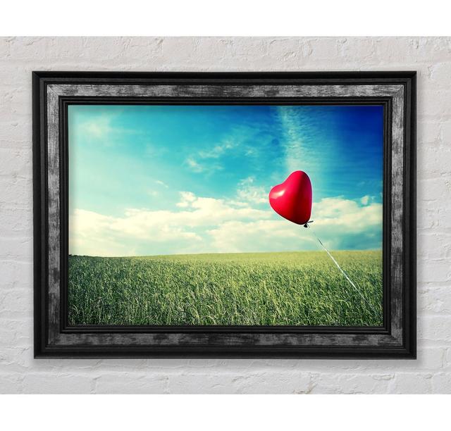 Alone Heart Flying - Single Picture Frame Art Prints Bright Star Size: 84.1cm H x 142.2cm W x 8cm D on Productcaster.