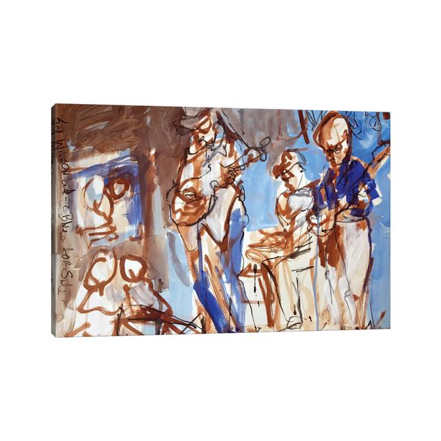 New Orleans Musicians II by - Wrapped Canvas Painting ClassicLiving Size: 66.04cm H x 101.6cm W x 1.91cm D on Productcaster.