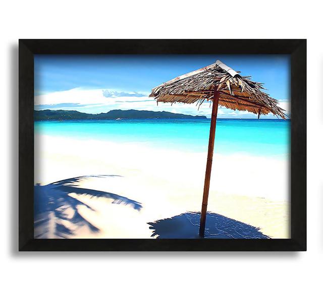 Perfect Day Framed Print House of Hampton Size: 30cm H x 42cm W x 10cm D, Format: Black Framed Canvas on Productcaster.