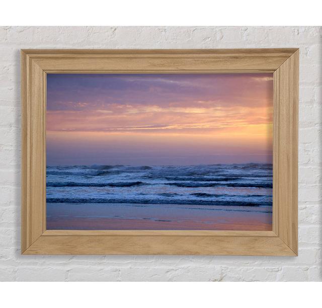 Morning Waves - Print Bright Star Size: 21cm H x 42cm W x 8cm D on Productcaster.