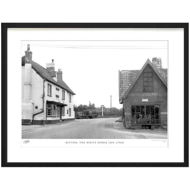 Beyton, The White Horse Inn C1960 - Single Picture Frame Print The Francis Frith Collection Size: 60cm H x 80cm W x 2.3cm D on Productcaster.