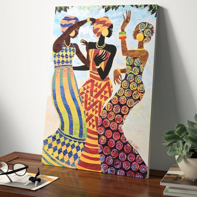 Celebration by Keith Mallett - Painting on Canvas Wade Logan Format: Wrapped Canvas, Size: 66.04cm H x 45.72cm W x 1.91cm D on Productcaster.